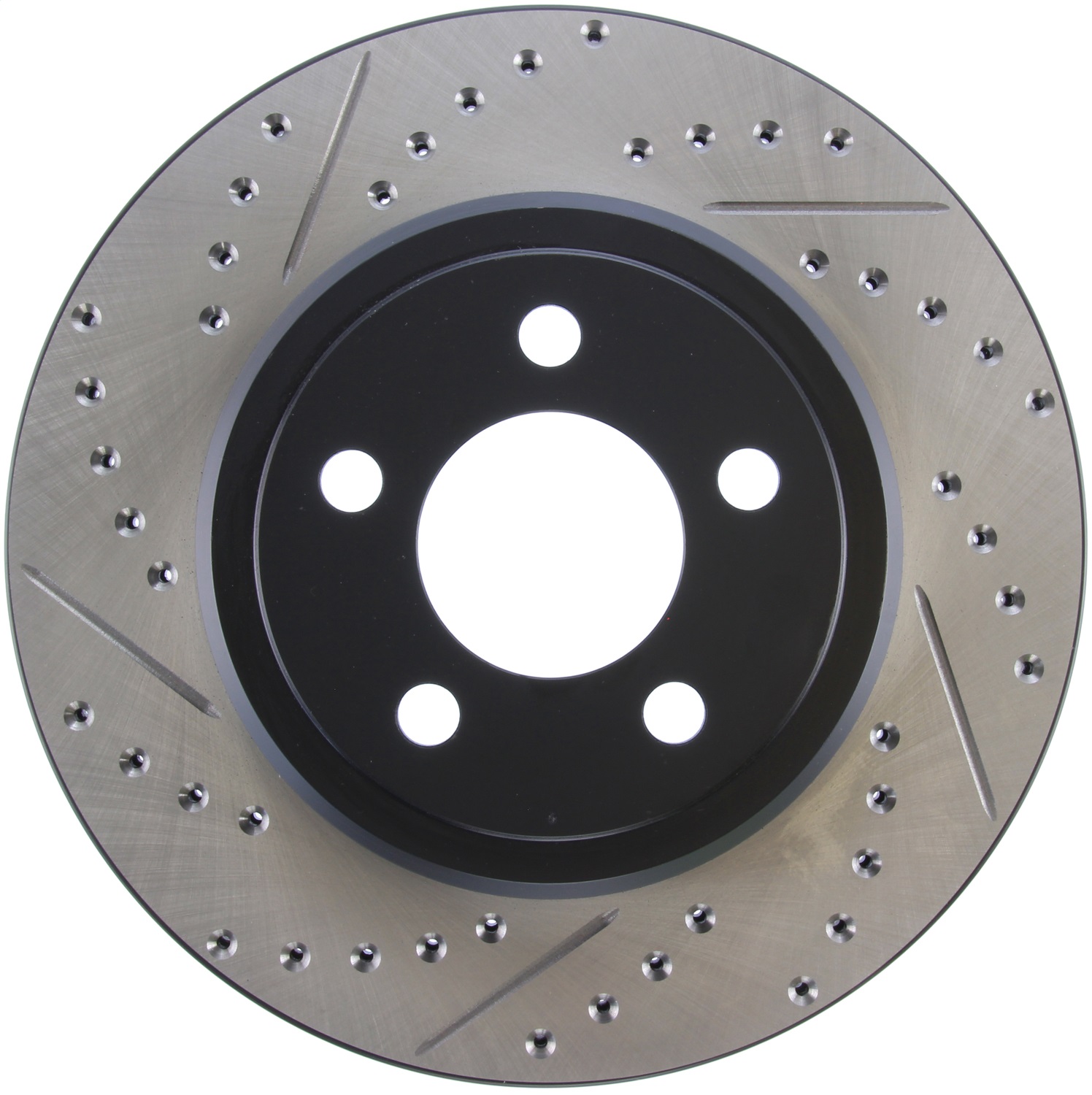 StopTech 127.63062R Sport Cross-Drilled And Slotted Disc Brake Rotor