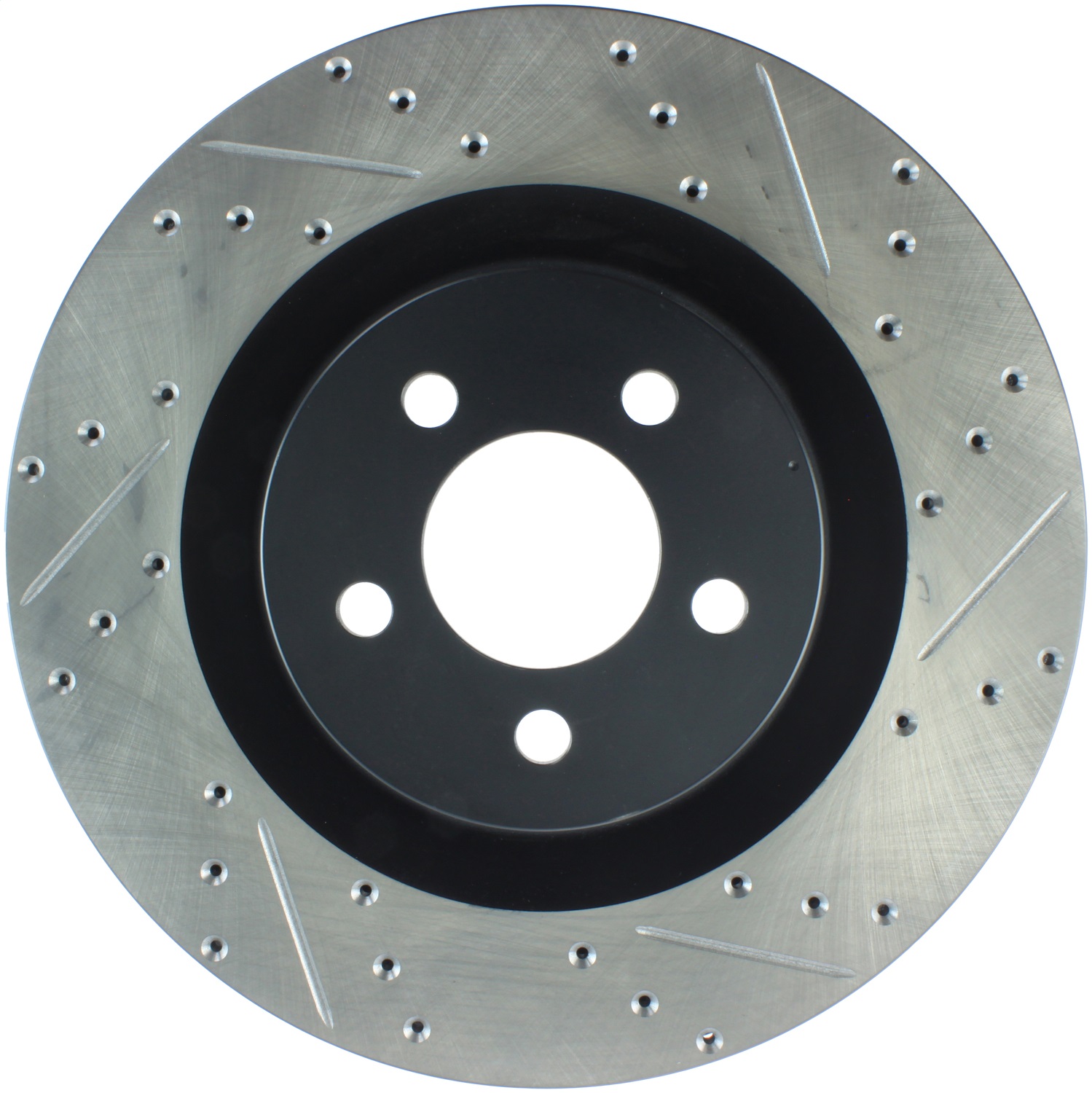 StopTech 127.63063L Sport Cross-Drilled And Slotted Disc Brake Rotor