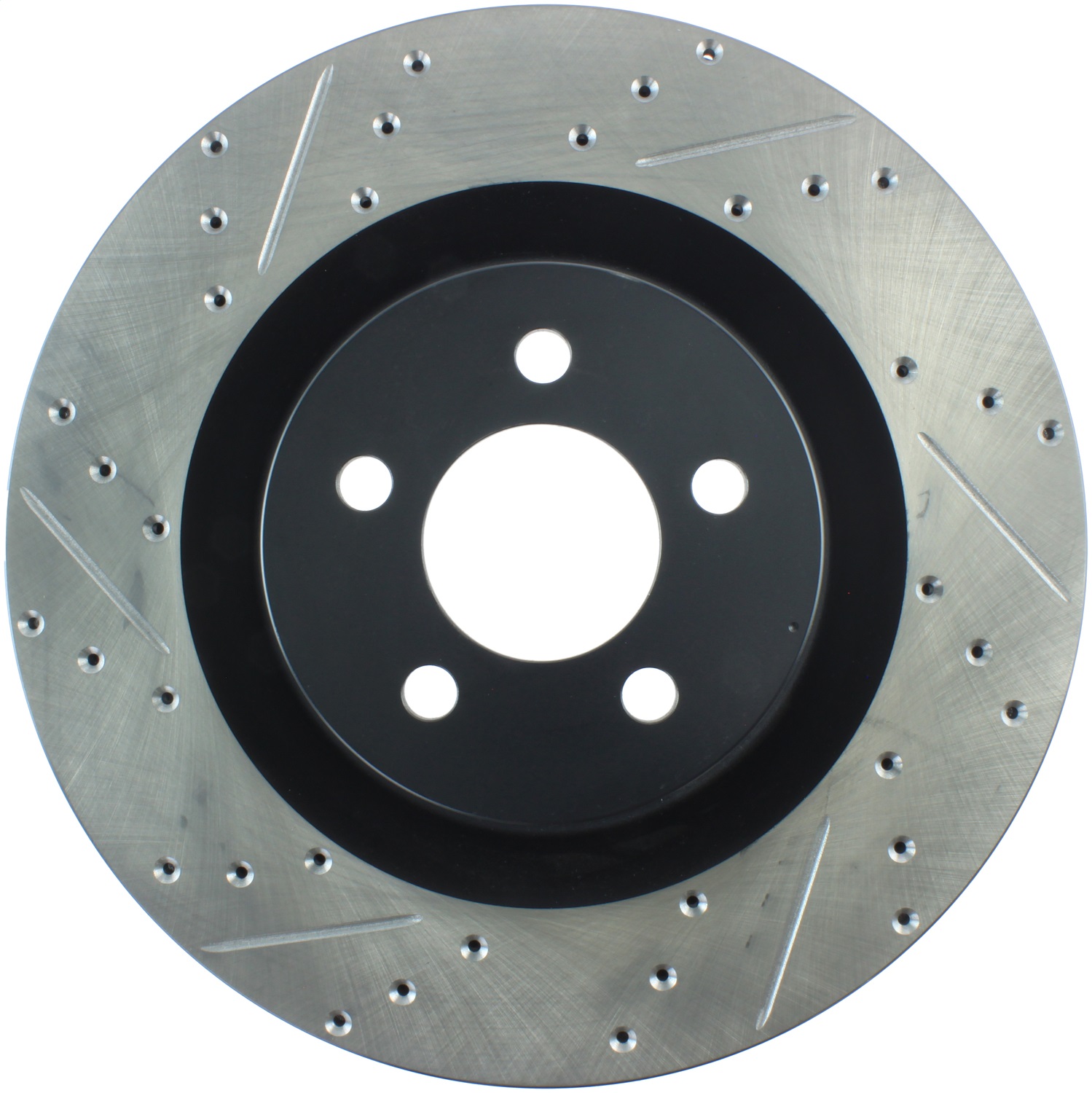 StopTech 127.63063R Sport Cross-Drilled And Slotted Disc Brake Rotor