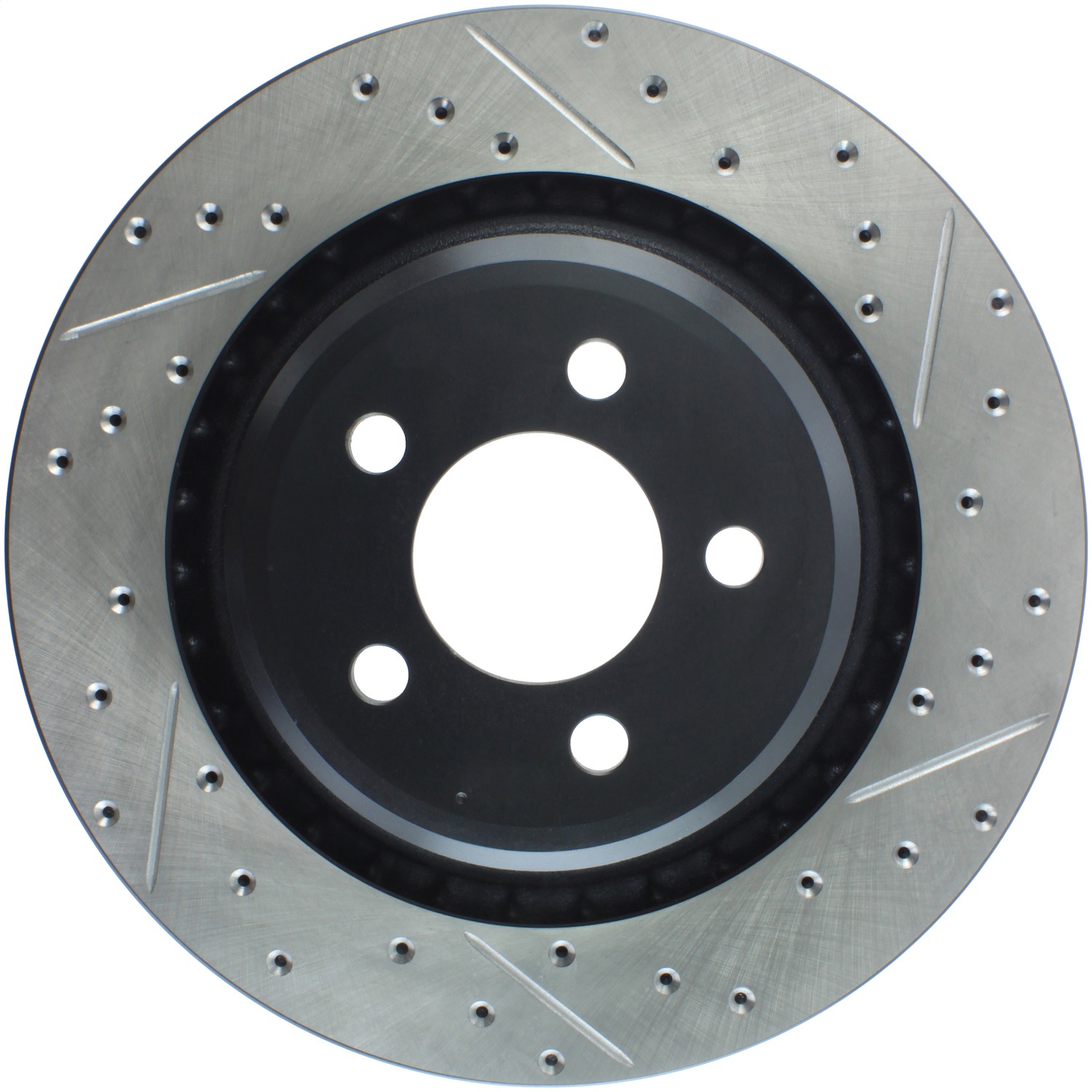 StopTech 127.63064L Sport Cross-Drilled And Slotted Disc Brake Rotor
