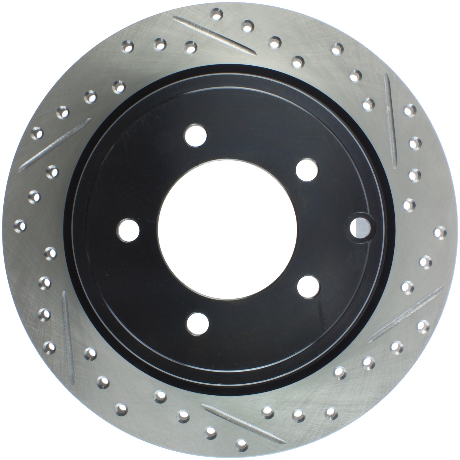 StopTech 127.63069L Sport Cross-Drilled And Slotted Disc Brake Rotor