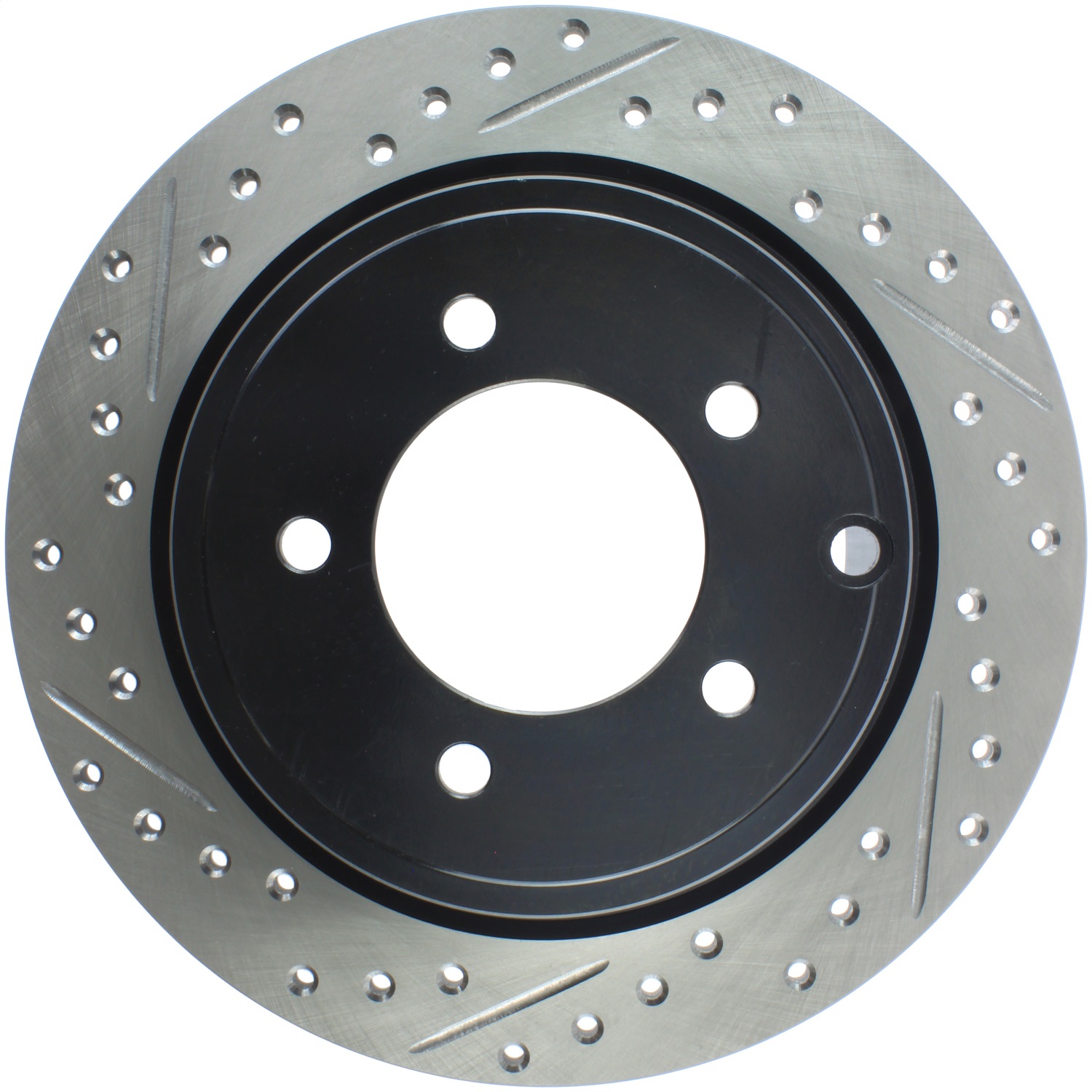 StopTech 127.63069R Sport Cross-Drilled And Slotted Disc Brake Rotor