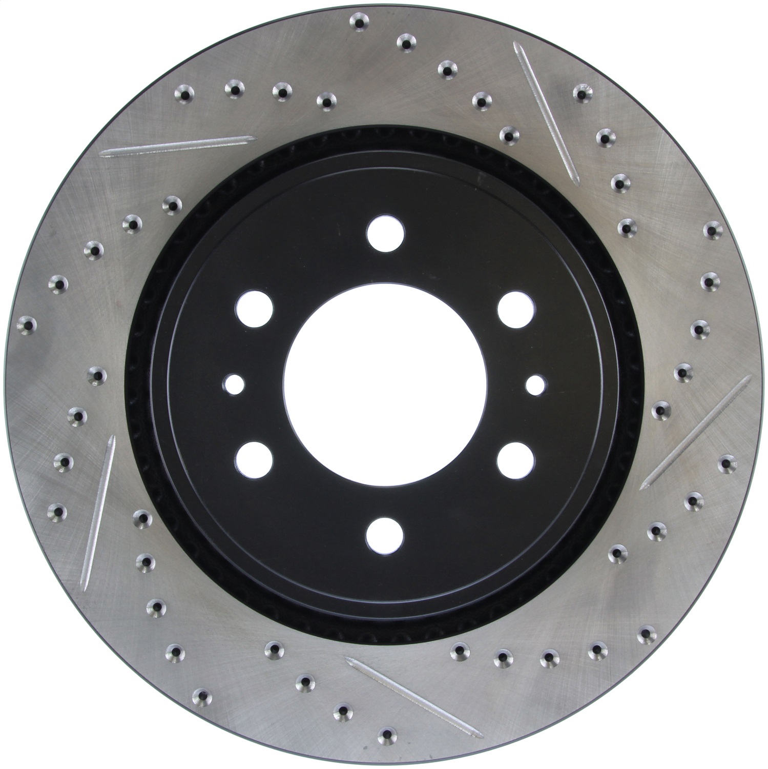 StopTech 127.65119L Sport Cross-Drilled And Slotted Disc Brake Rotor