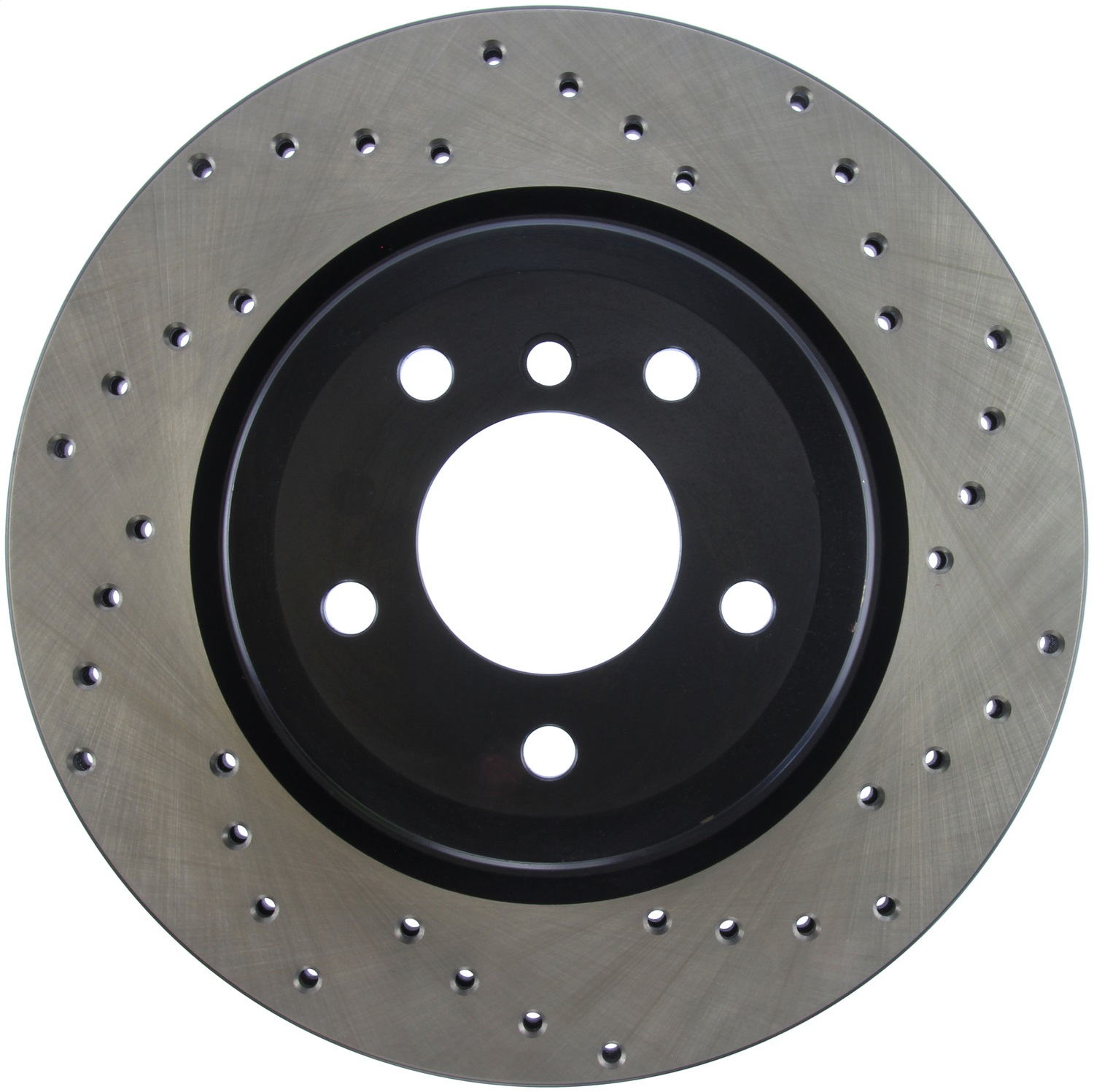 StopTech 128.34080L Sport Cross-Drilled Disc Brake Rotor