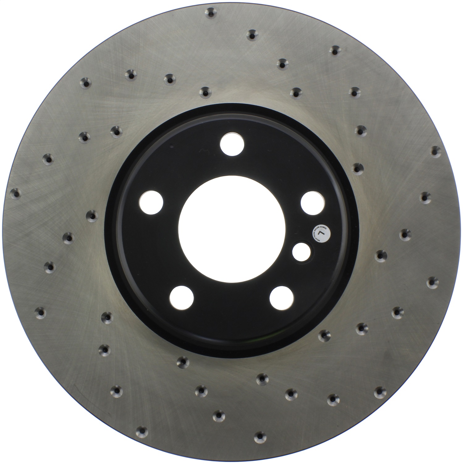 StopTech 128.34126L Sport Cross-Drilled Disc Brake Rotor