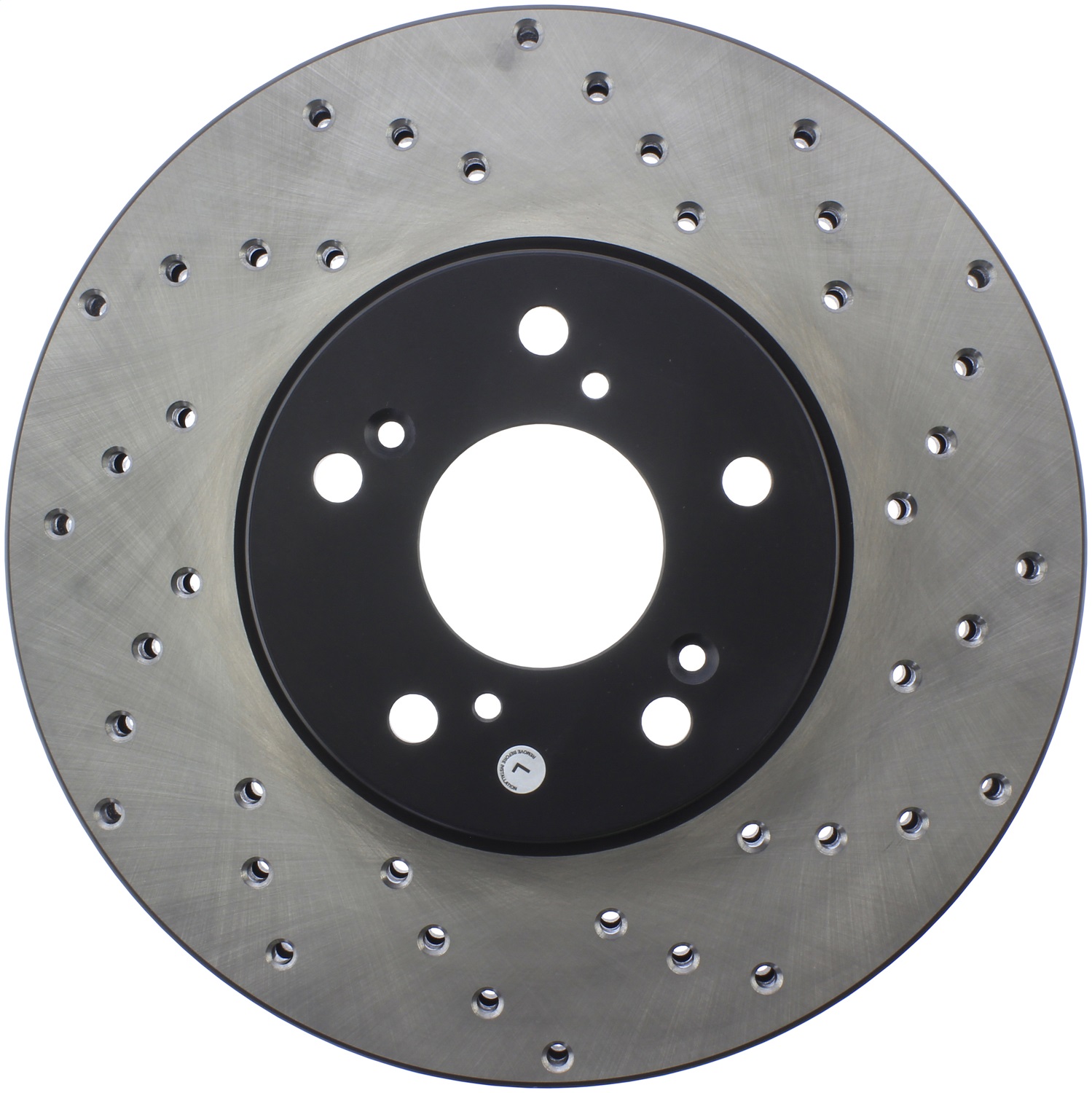 StopTech 128.40046L Sport Cross-Drilled Disc Brake Rotor