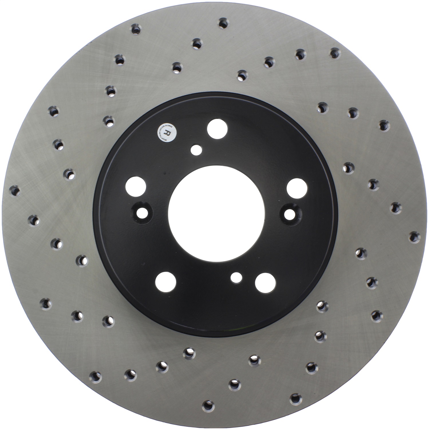 StopTech 128.40046R Sport Cross-Drilled Disc Brake Rotor