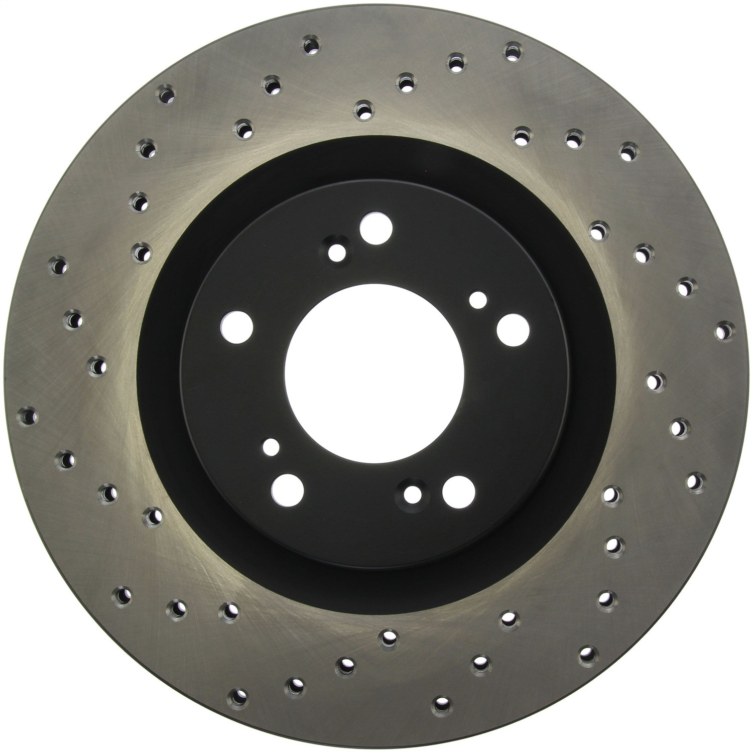 StopTech 128.40048R Sport Cross-Drilled Disc Brake Rotor Fits 00-09 S2000