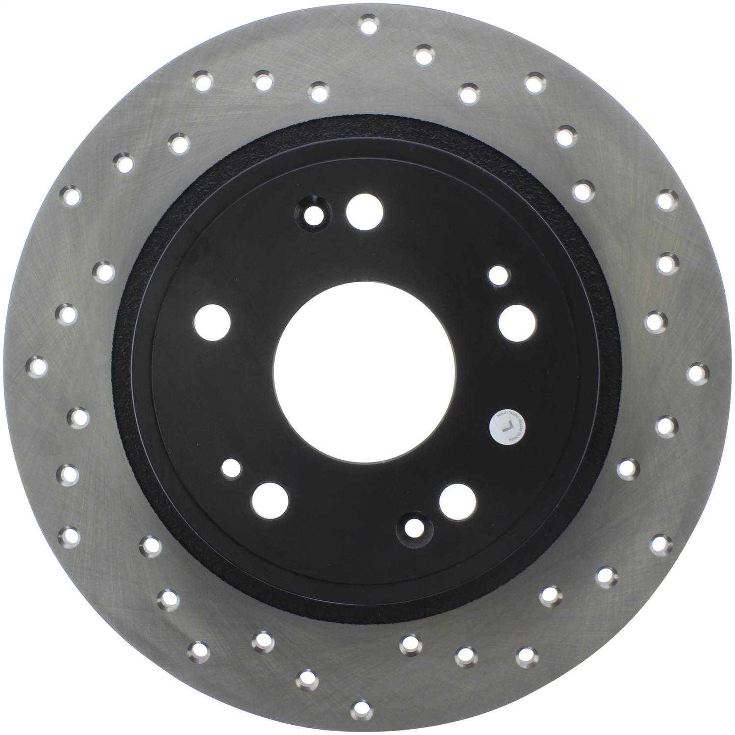 StopTech 128.40068L Sport Cross-Drilled Disc Brake Rotor