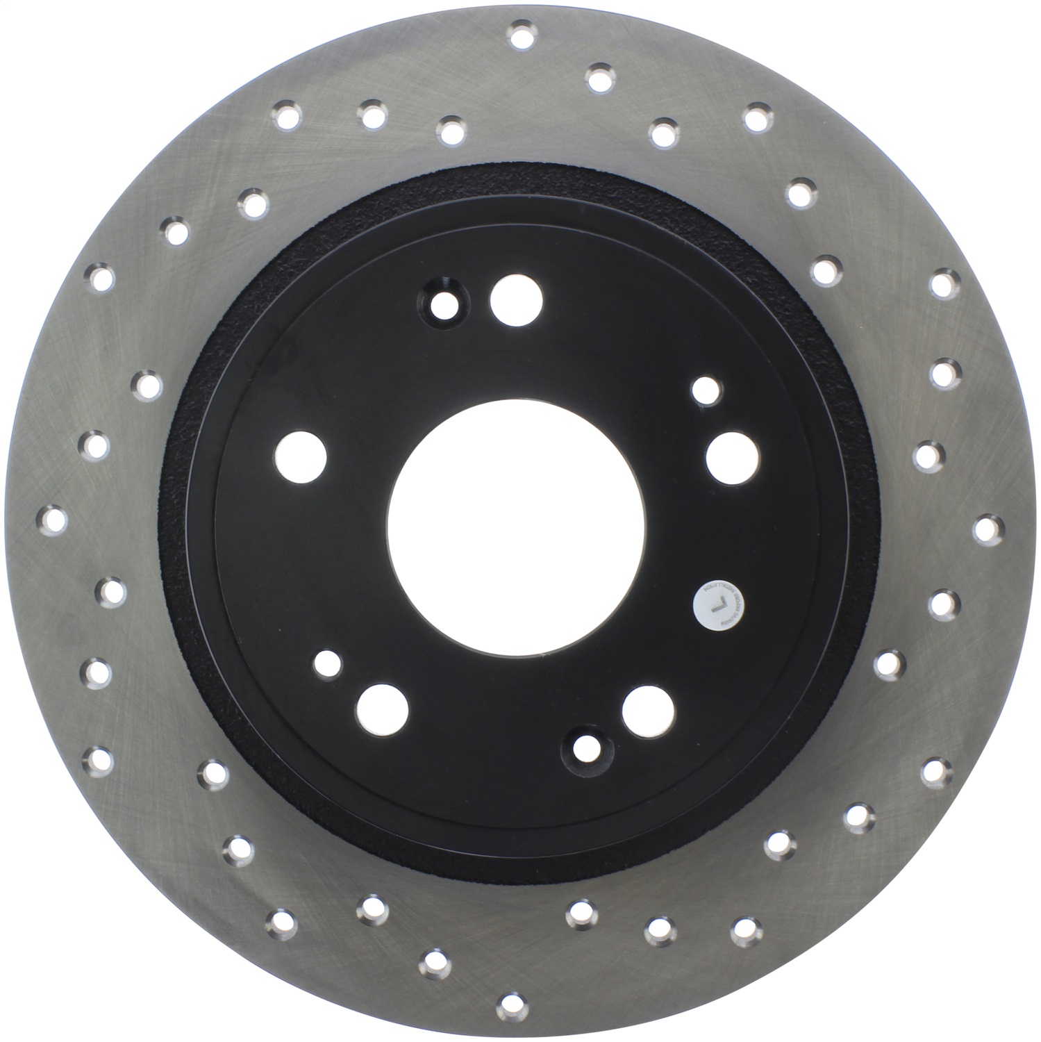 StopTech 128.40068L Sport Cross-Drilled Disc Brake Rotor