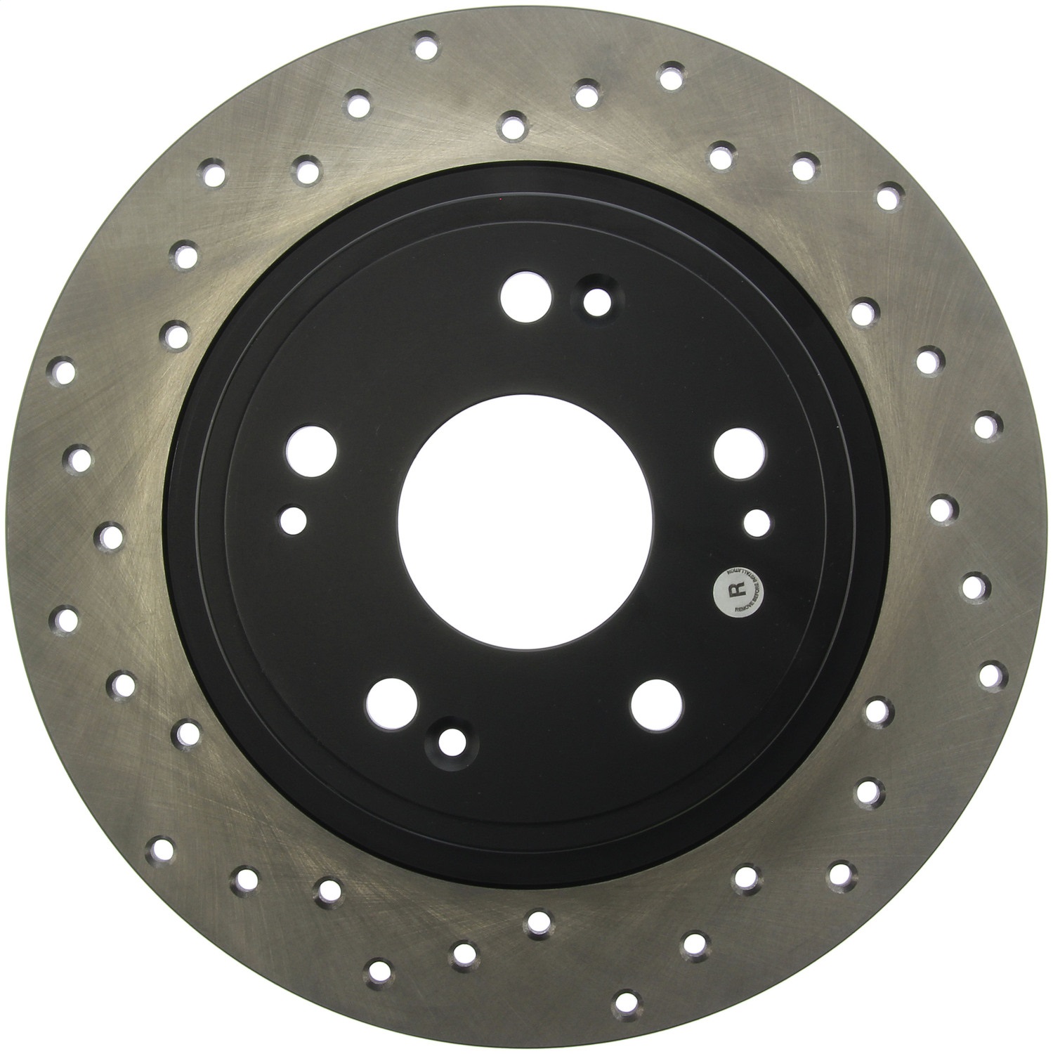 StopTech 128.40068R Sport Cross-Drilled Disc Brake Rotor