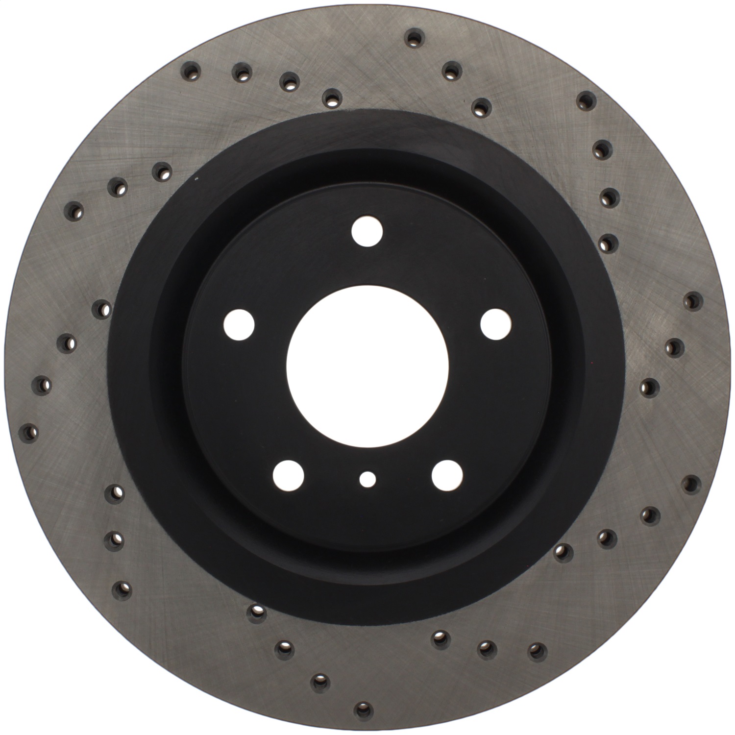 StopTech 128.42080L Sport Cross-Drilled Disc Brake Rotor