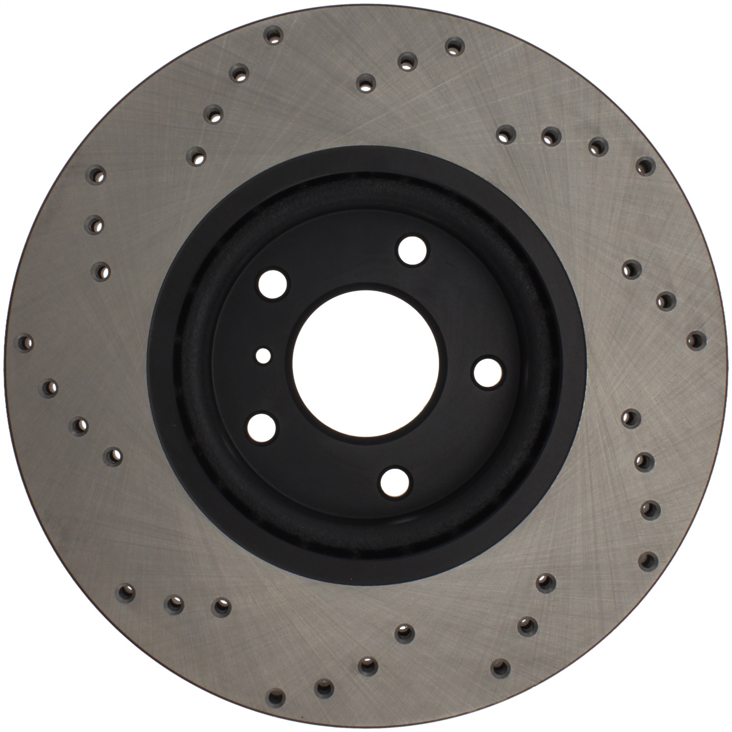 StopTech 128.42080R Sport Cross-Drilled Disc Brake Rotor