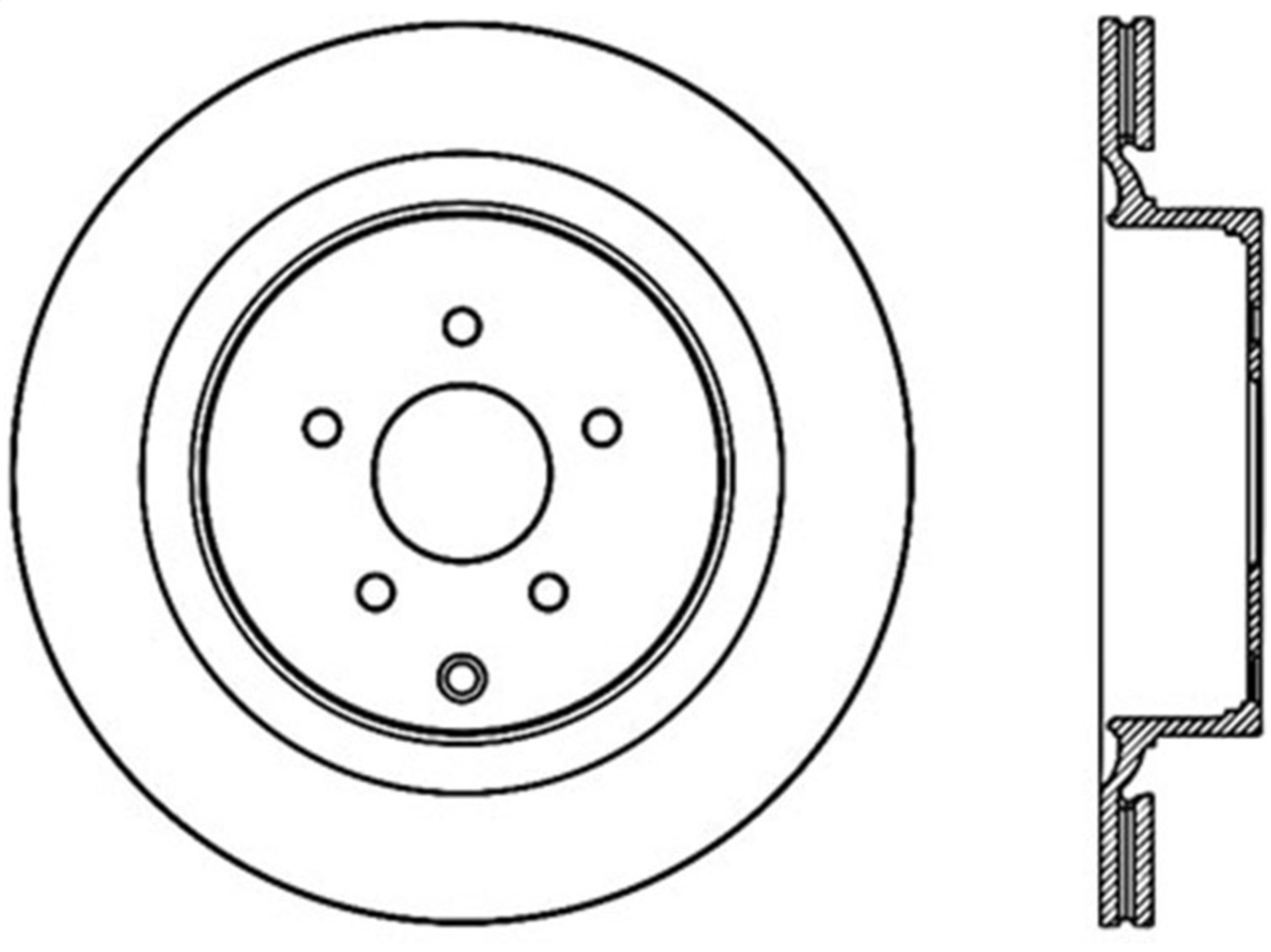 StopTech 128.42105R Disc Brake Rotor