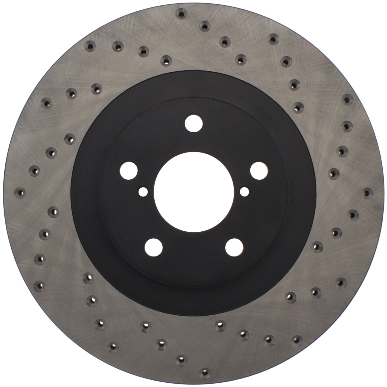 StopTech 128.47018R Sport Cross-Drilled Disc Brake Rotor
