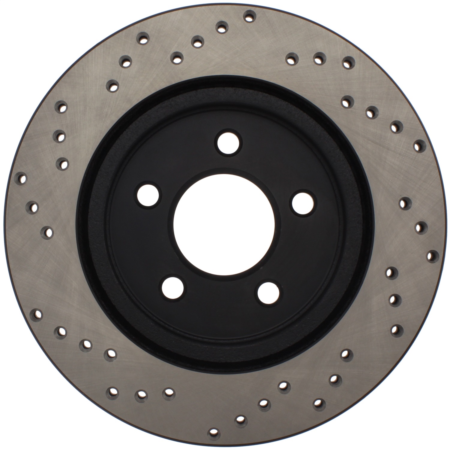 StopTech 128.61087L Sport Cross-Drilled Disc Brake Rotor Fits 05-14 Mustang