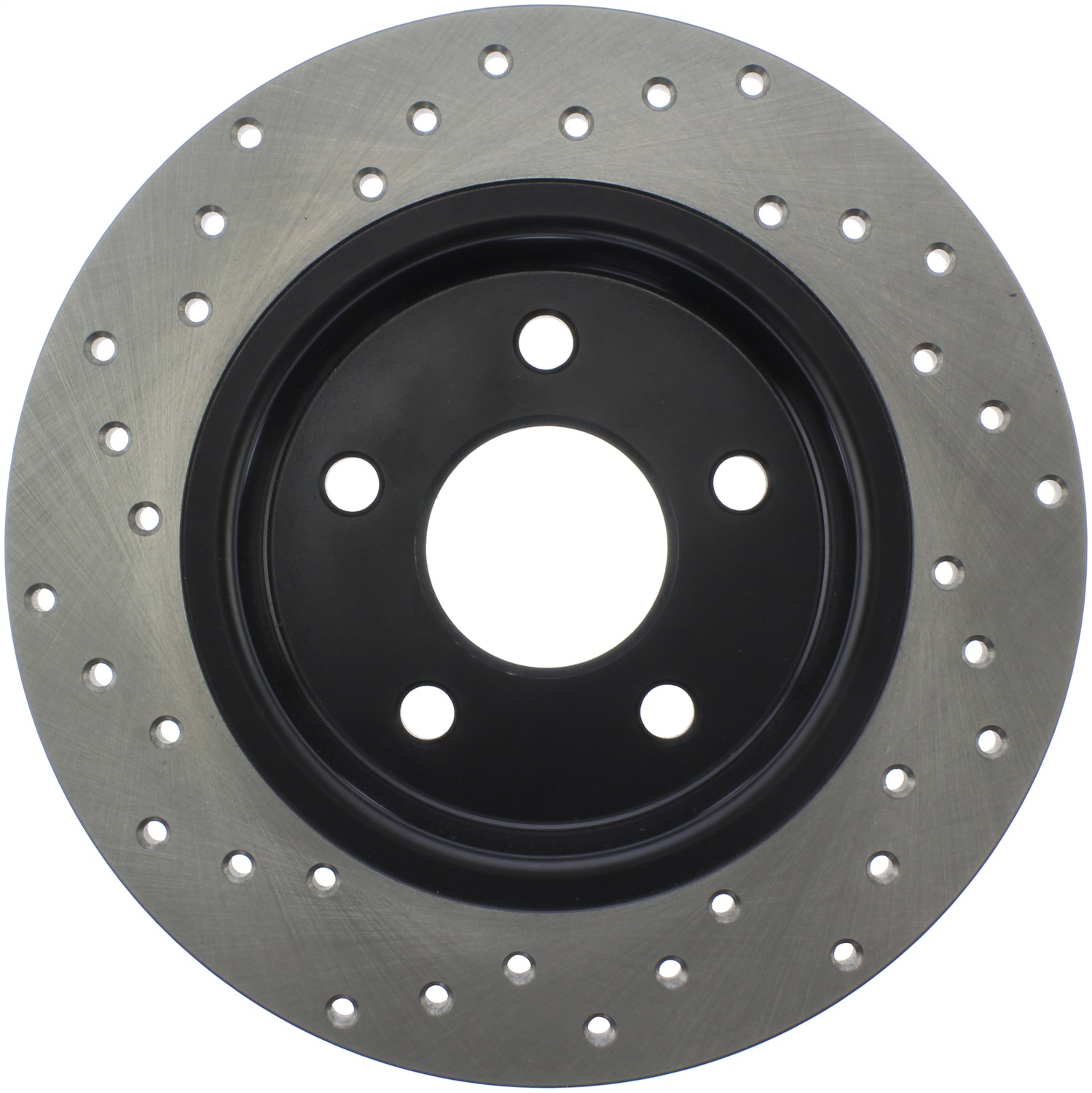 StopTech 128.61099L Sport Cross-Drilled Disc Brake Rotor Fits 12-18 Focus
