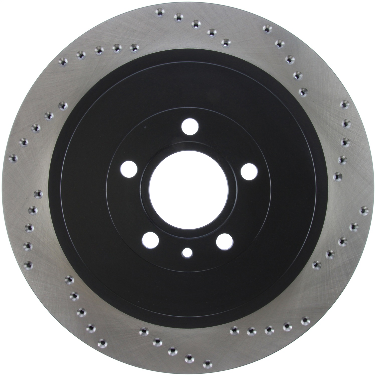 StopTech 128.61105L Sport Cross-Drilled Disc Brake Rotor Fits 13-14 Mustang