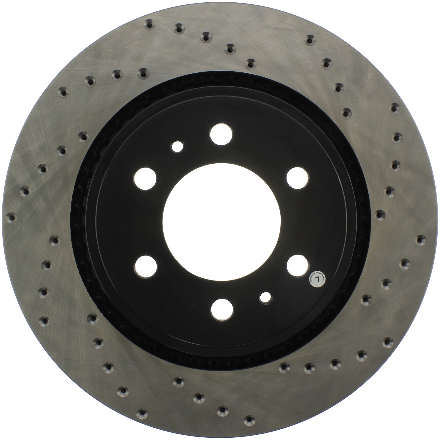 StopTech 128.65119L Sport Cross-Drilled Disc Brake Rotor
