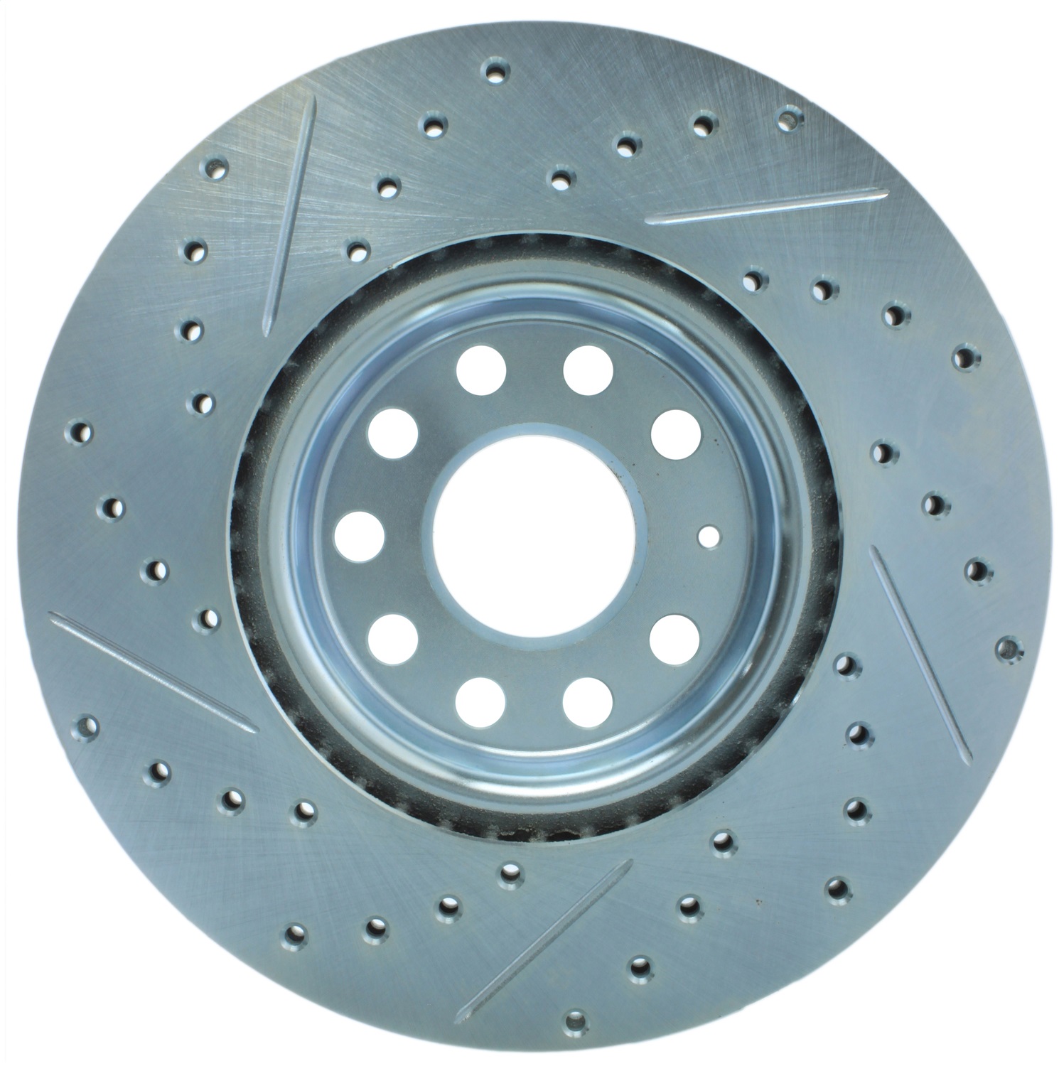 StopTech 227.33098L Select Sport Cross-Drilled And Slotted Disc Brake Rotor