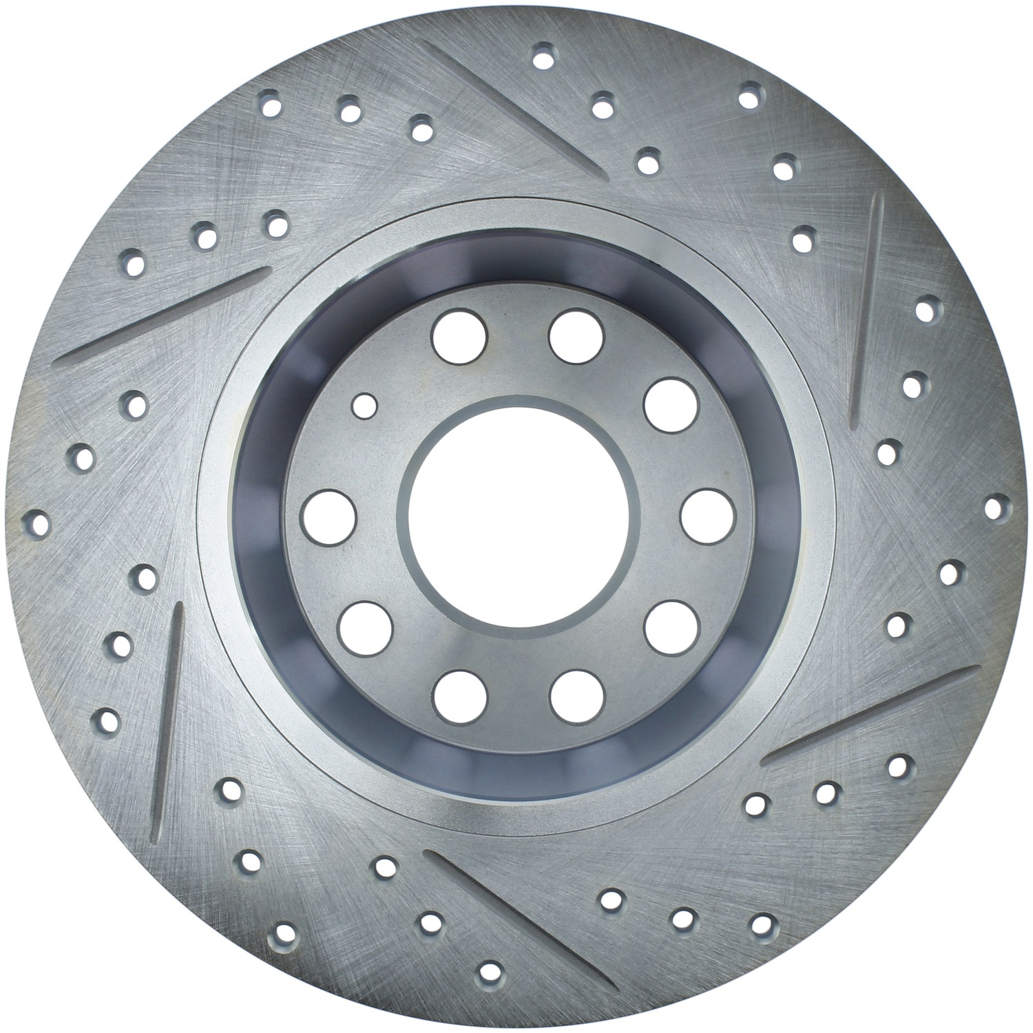 StopTech 227.33099R Select Sport Cross-Drilled And Slotted Disc Brake Rotor