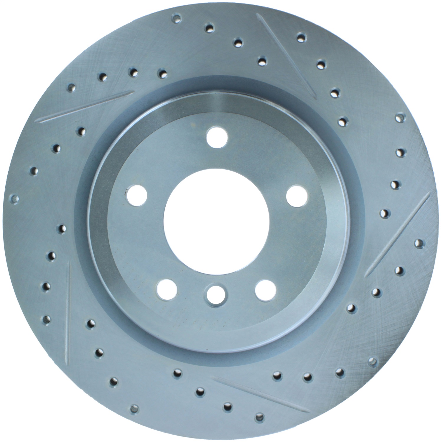 StopTech 227.34080L Select Sport Cross-Drilled And Slotted Disc Brake Rotor