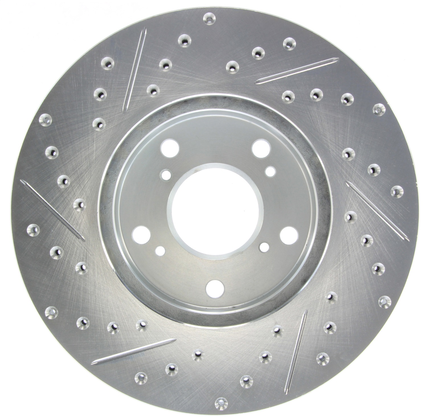 StopTech 227.40036L Select Sport Cross-Drilled And Slotted Disc Brake Rotor