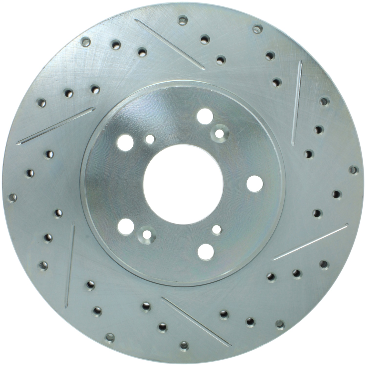 StopTech 227.40046L Select Sport Cross-Drilled And Slotted Disc Brake Rotor
