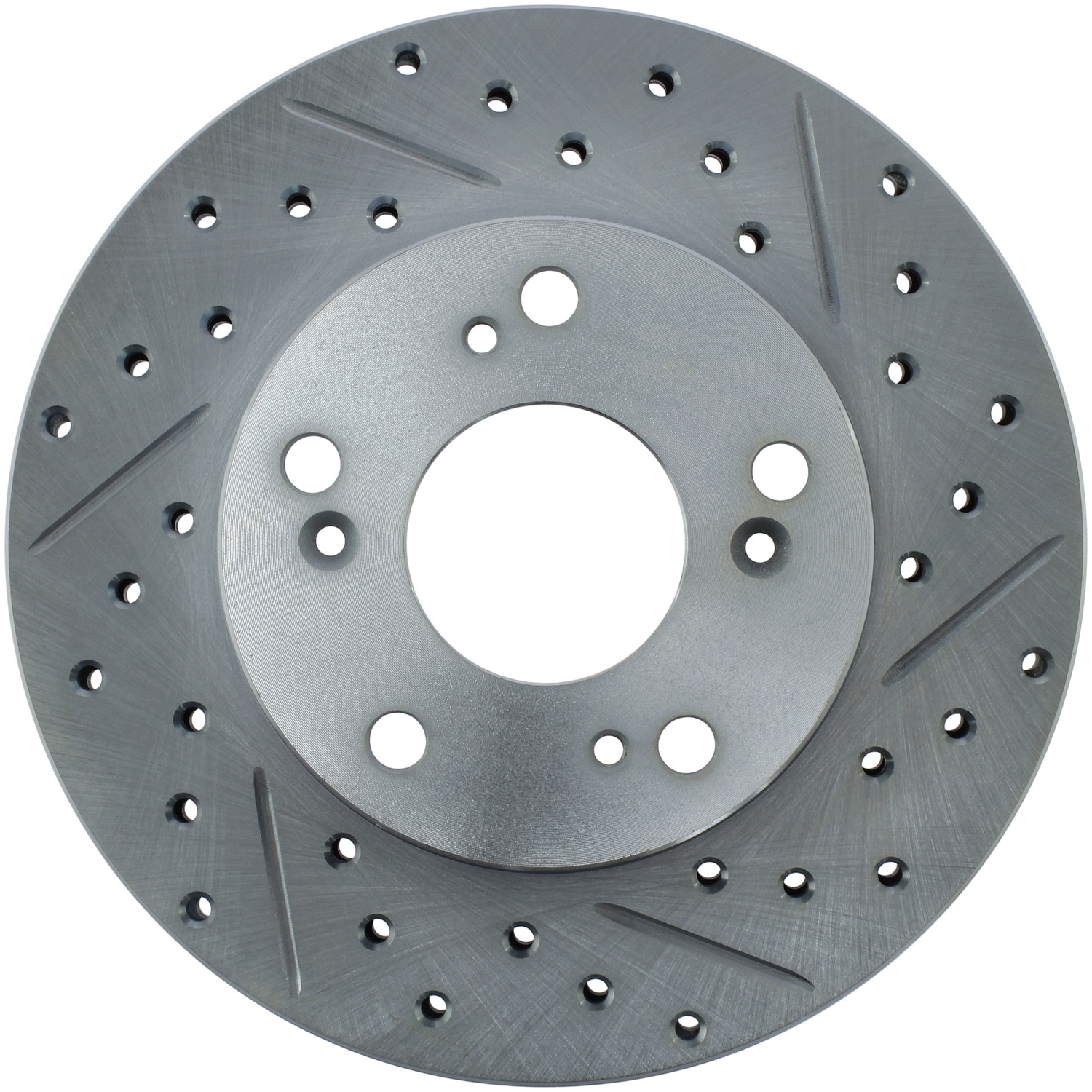 StopTech 227.40056L Select Sport Cross-Drilled And Slotted Disc Brake Rotor