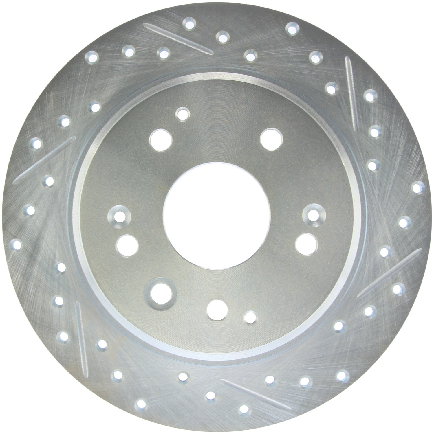 StopTech 227.40061L Select Sport Cross-Drilled And Slotted Disc Brake Rotor