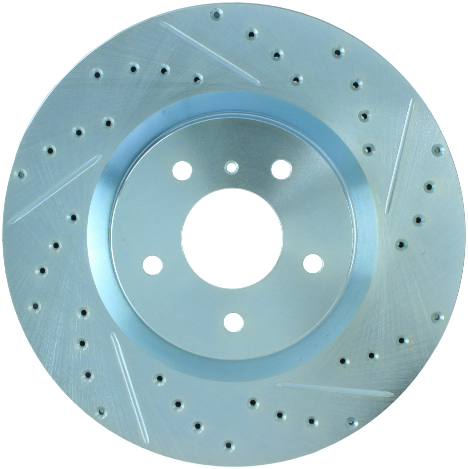 StopTech 227.42076L Select Sport Cross-Drilled And Slotted Disc Brake Rotor