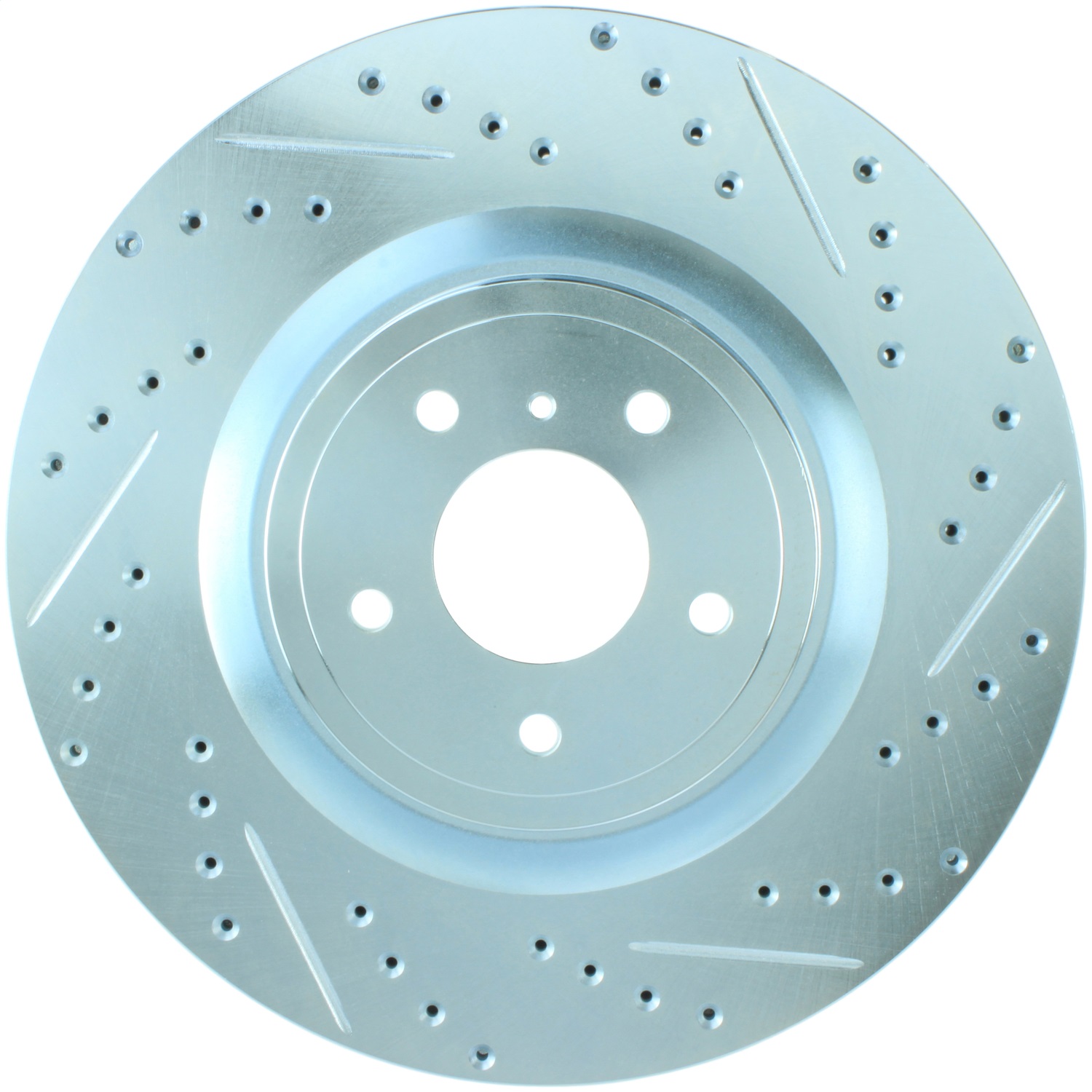 StopTech 227.42100L Select Sport Cross-Drilled And Slotted Disc Brake Rotor
