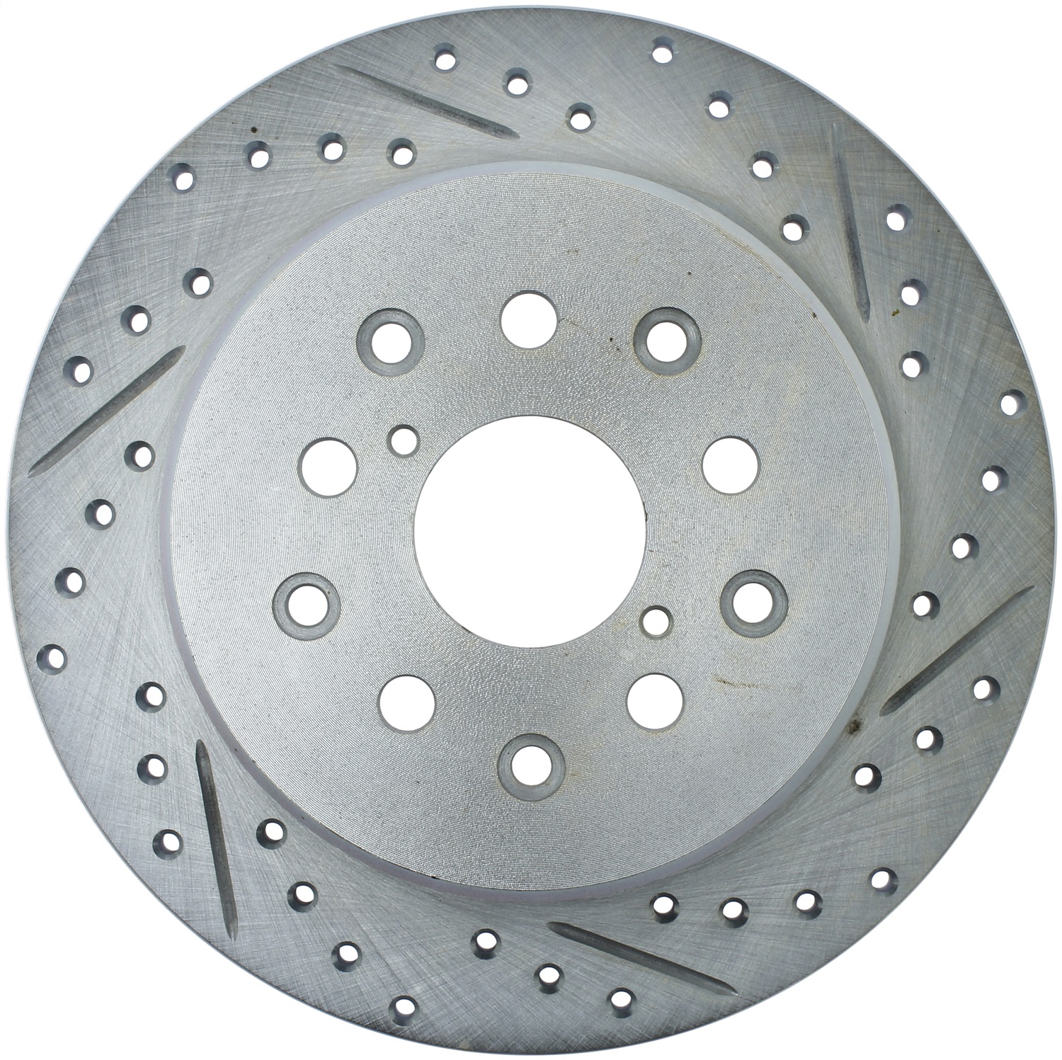 StopTech 227.44090L Select Sport Cross-Drilled And Slotted Disc Brake Rotor