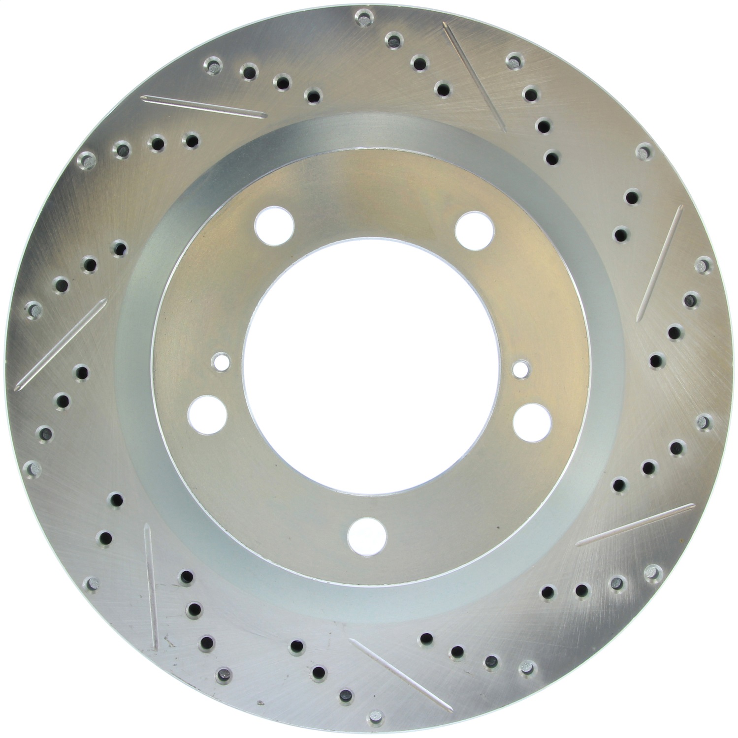 StopTech 227.44156L Select Sport Cross-Drilled And Slotted Disc Brake Rotor