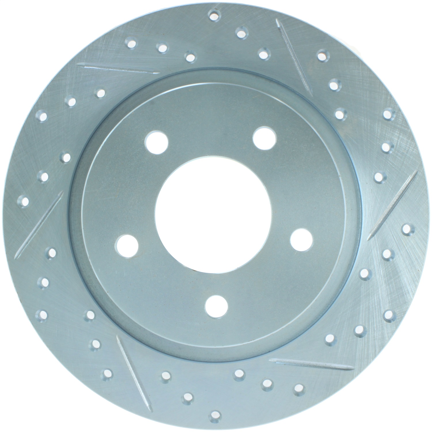 StopTech 227.45067L Select Sport Cross-Drilled And Slotted Disc Brake Rotor
