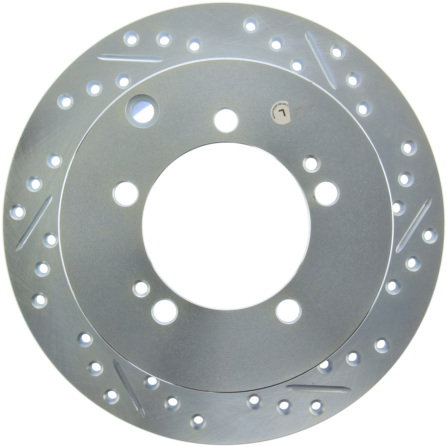 StopTech 227.46047L Select Sport Cross-Drilled And Slotted Disc Brake Rotor