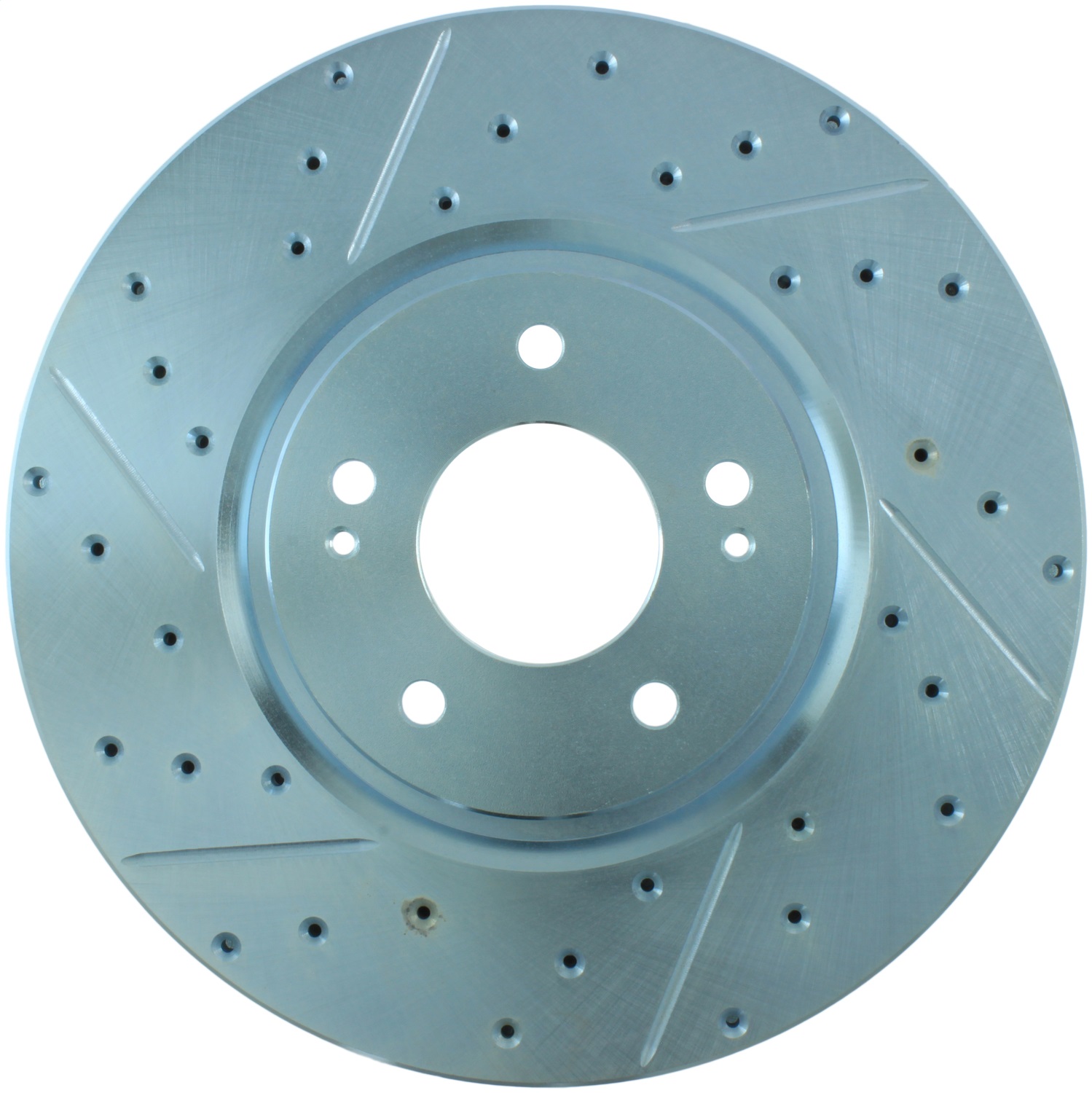 StopTech 227.46064R Select Sport Cross-Drilled And Slotted Disc Brake Rotor