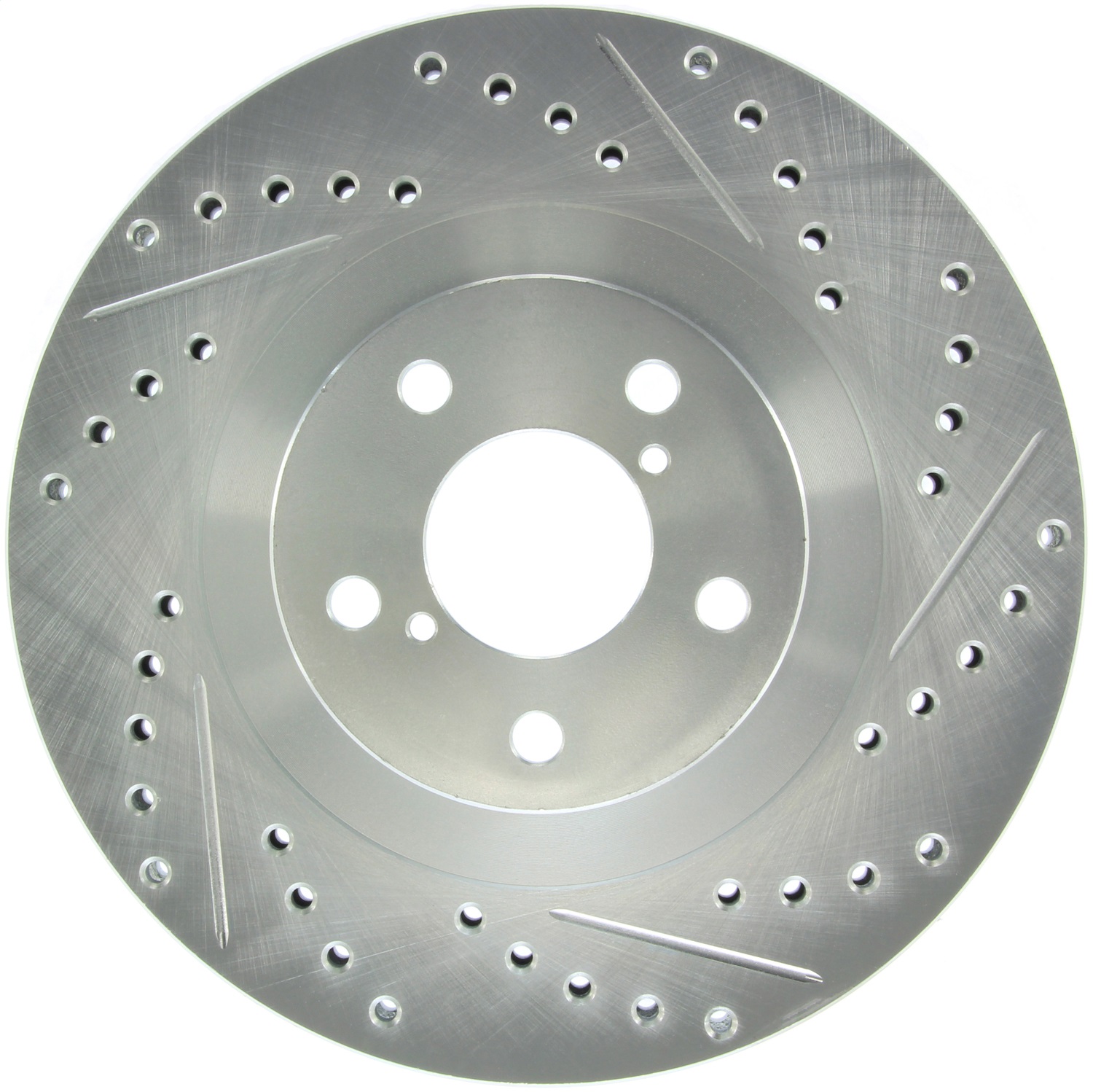 Stoptech Select Sport Drilled & Slotted Brake Rotor; Front Left - 227.47018L