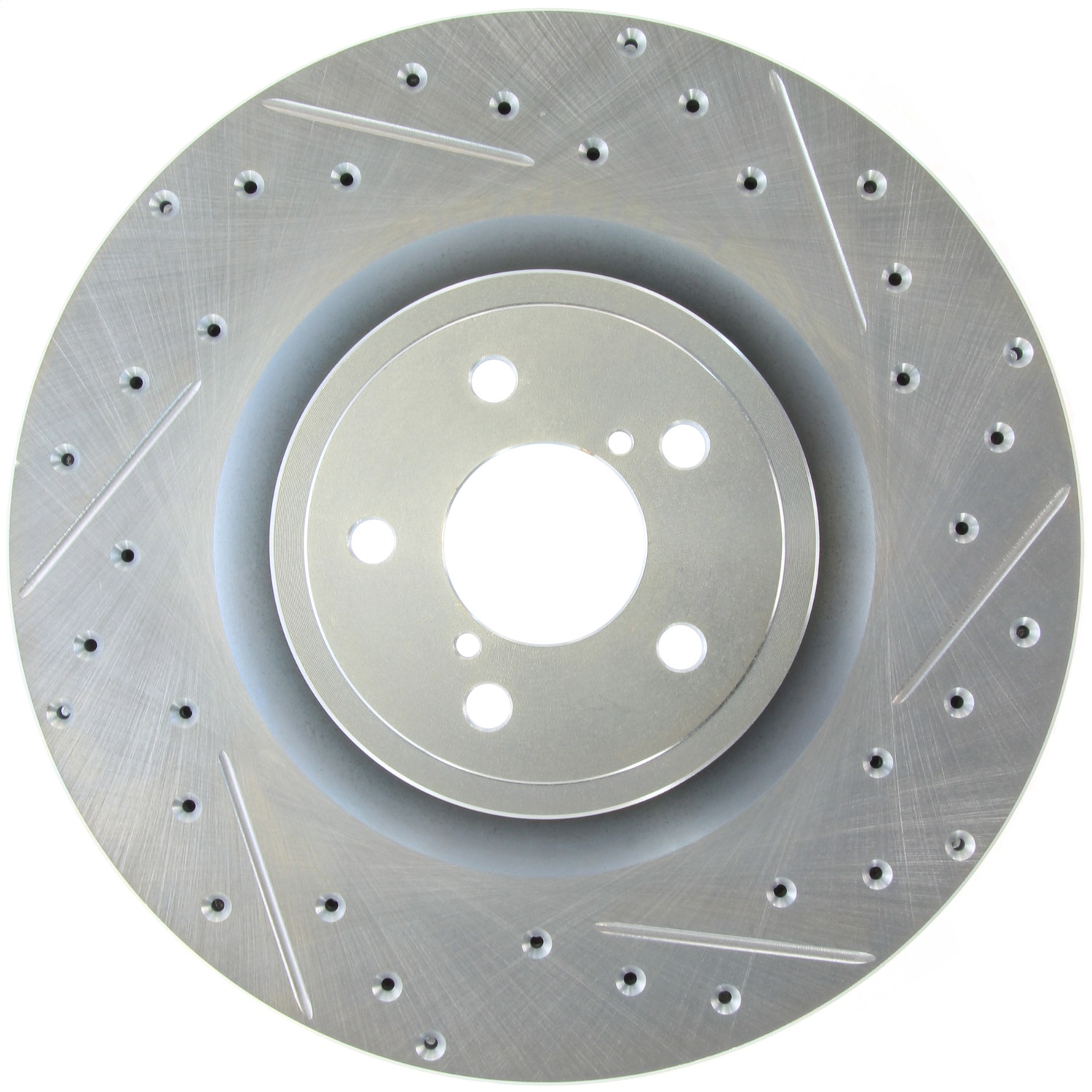 StopTech 227.47019L Select Sport Cross-Drilled And Slotted Disc Brake Rotor