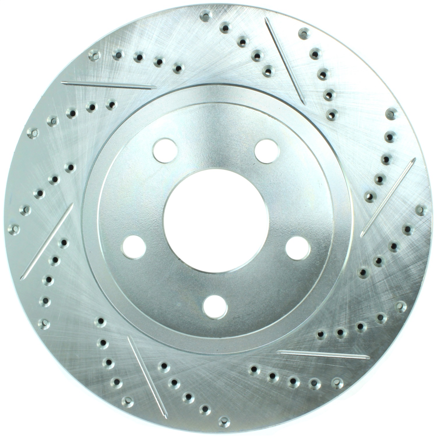 StopTech 227.62055L Select Sport Cross-Drilled And Slotted Disc Brake Rotor