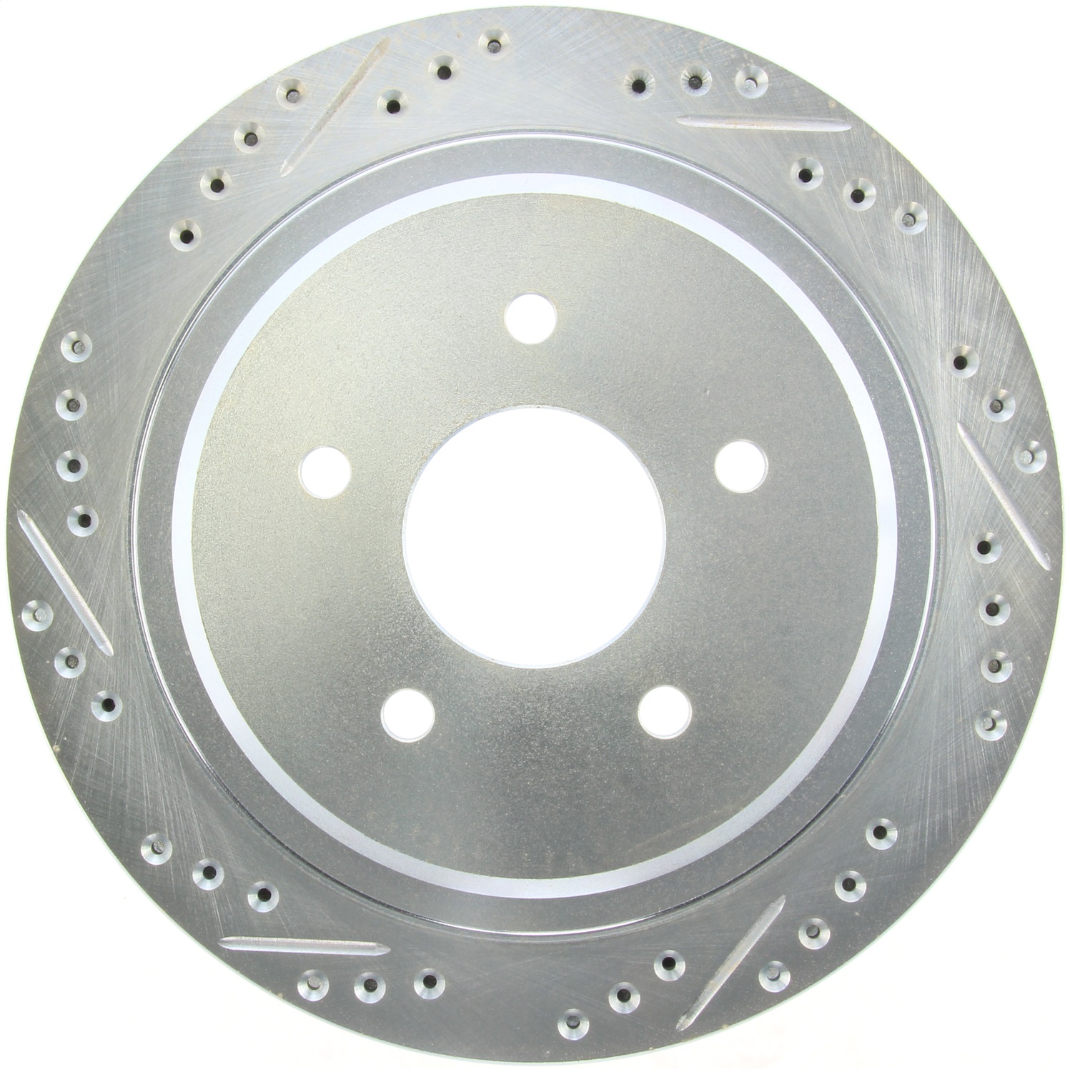 StopTech 227.62062R Select Sport Cross-Drilled And Slotted Disc Brake Rotor