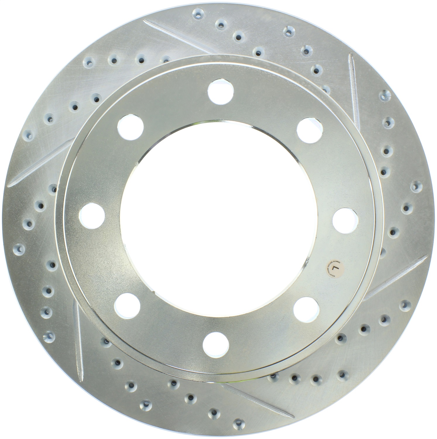 StopTech 227.65086L Select Sport Cross-Drilled And Slotted Disc Brake Rotor