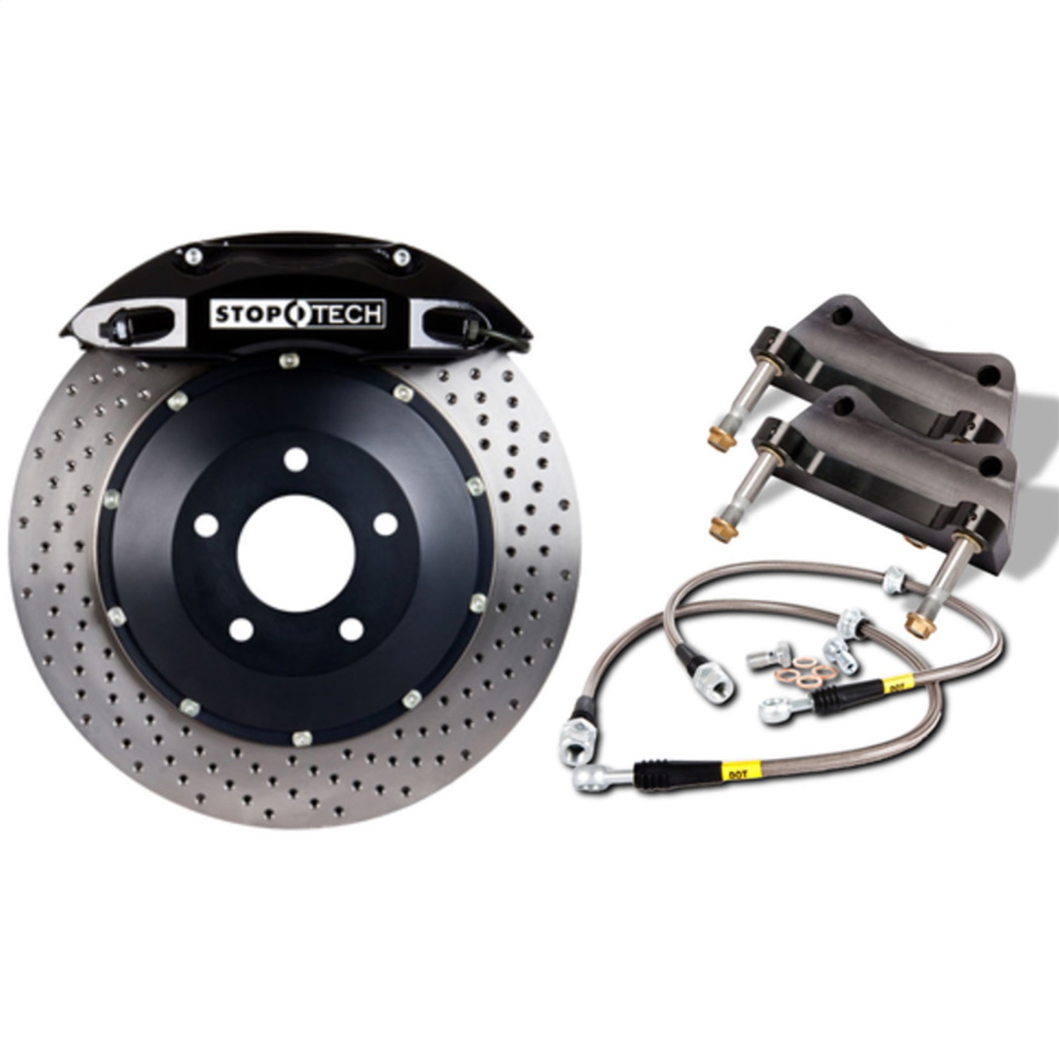 StopTech 83.137.0047.52 Big Brake Kit w/2 Piece Rotors Fits 01-06 M3