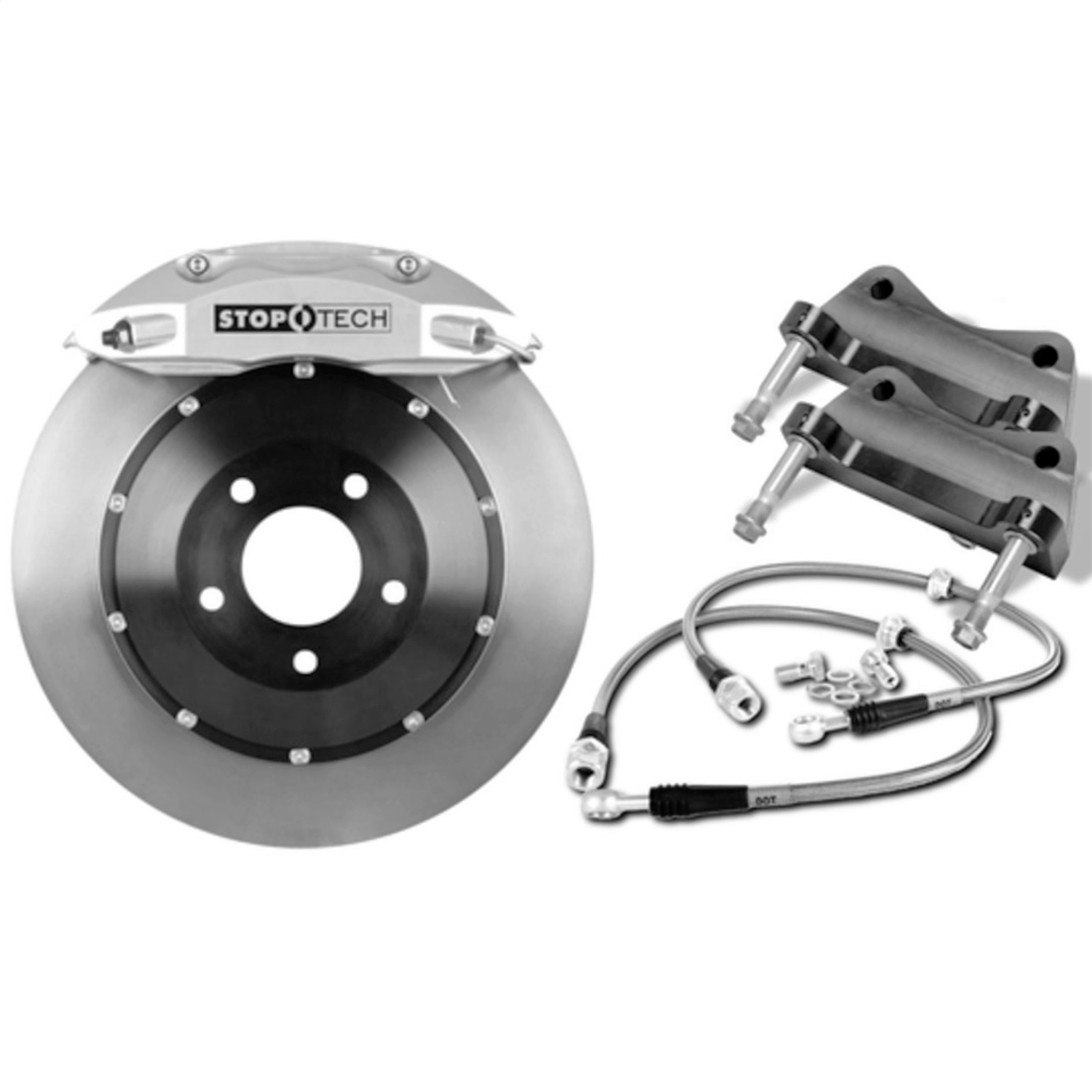 StopTech 83.788.6700.R1 Big Brake Kit w/2 Piece Rotor Fits 00-12 Boxster Cayman