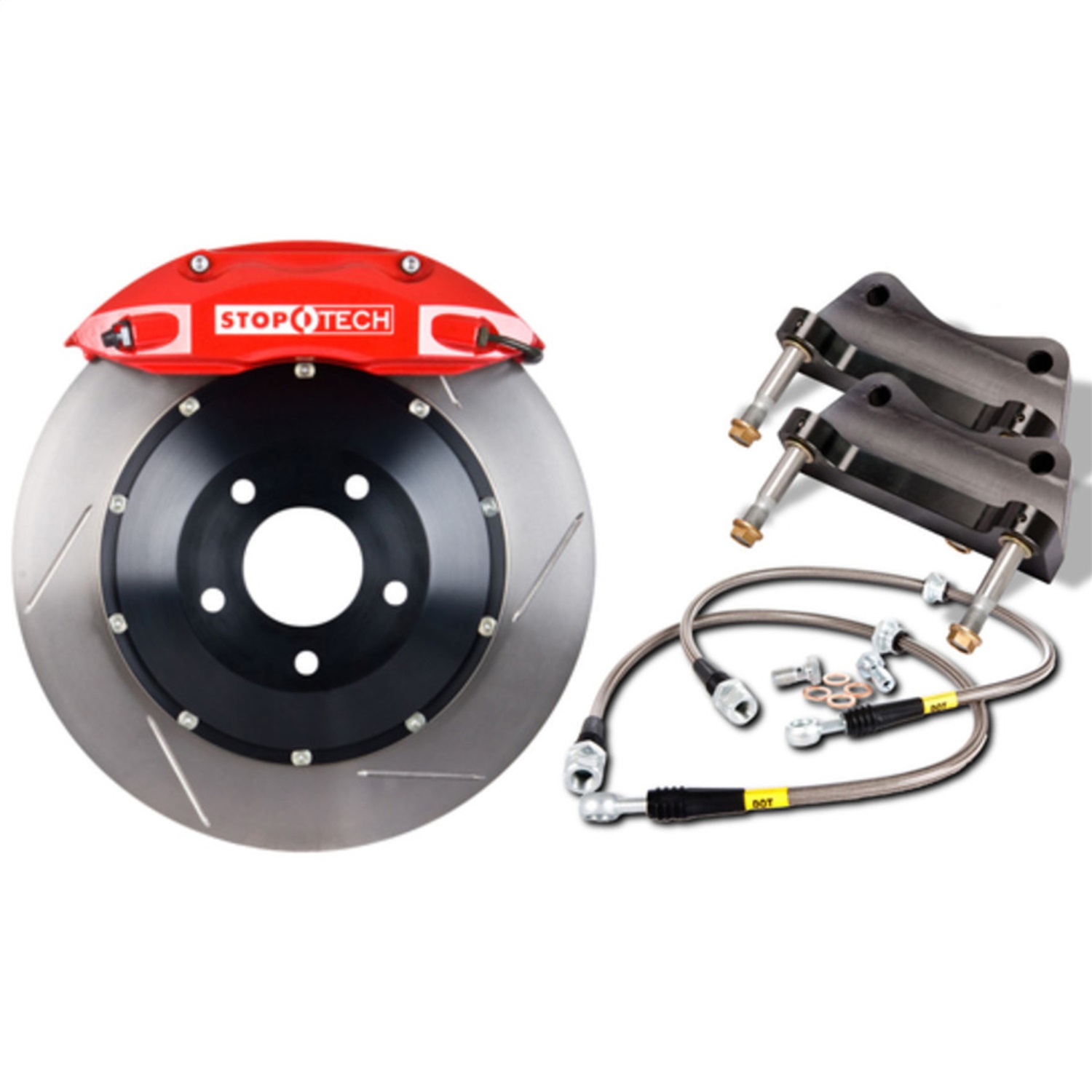 StopTech 83.842.002G.71 Big Brake Kit w/2 Piece Rotors Fits Impreza WRX STI
