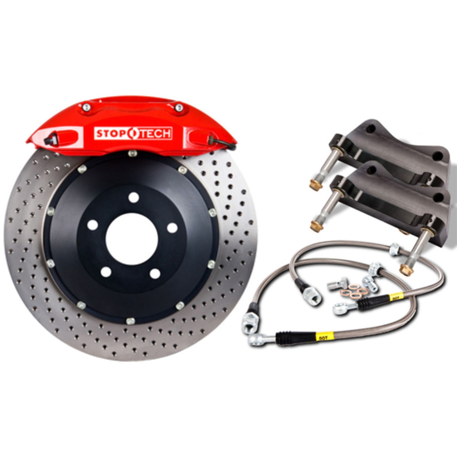 StopTech 83.856.4700.72 Big Brake Kit w/2 Piece Rotors