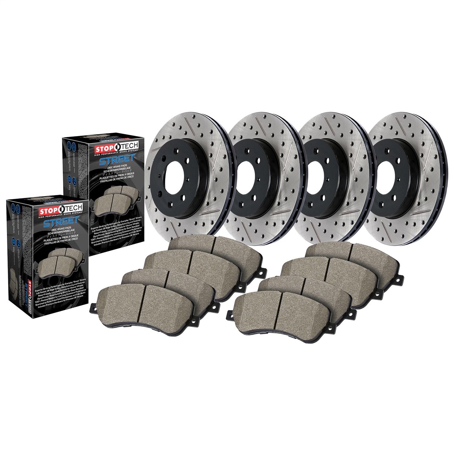 StopTech 935.40035 Disc Brake Upgrade Kit