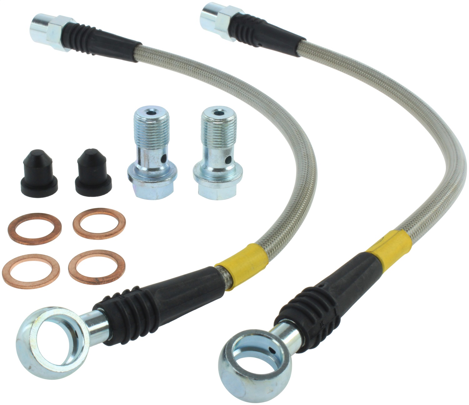 StopTech 950.33508 Stainless Steel Hose Set Fits 07-08 RS4