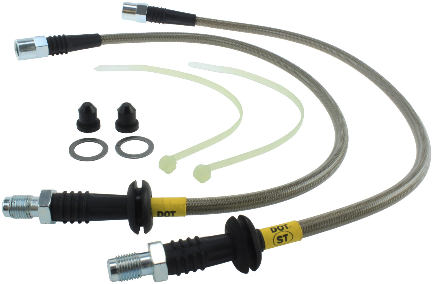 StopTech 950.34001 Stainless Steel Hose Set