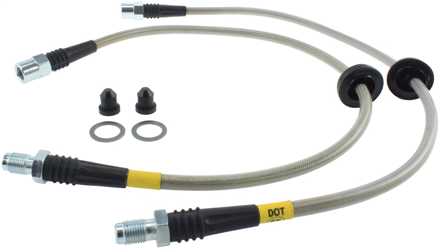 StopTech 950.34009 Stainless Steel Hose Set Fits 00-06 Range Rover X5